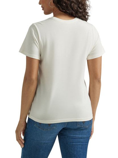 Wrangler Women's Western Graphic Marshmallow T-Shirt