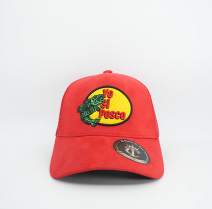 Contti Yo Si Pesco Patch Red Cap