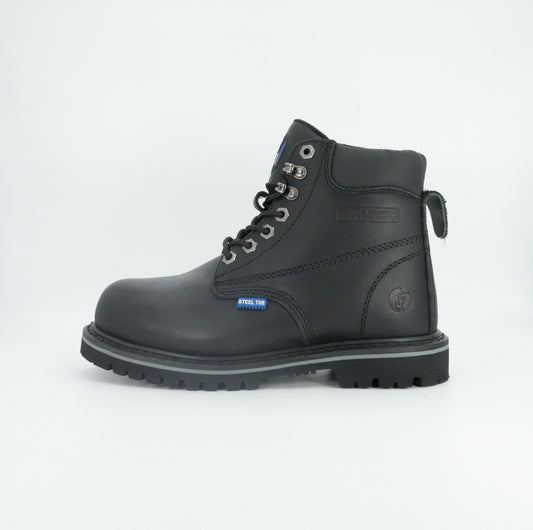 Cactus Men's Steel Toe Work Boot - Black