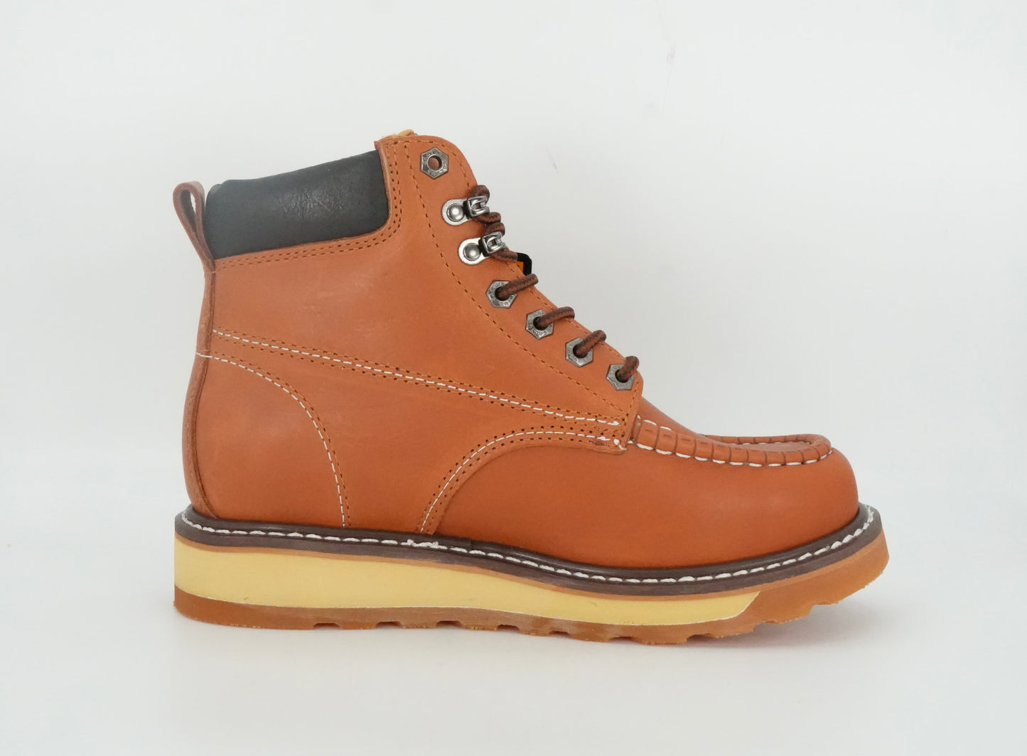 Cactus Men's Moc Toe Work Boot - Brown