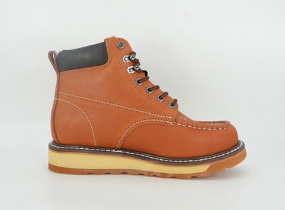 Cactus Men's Moc Toe Work Boot - Brown