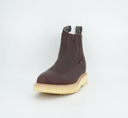 Establo Men's Grasso Leather Short Work Boot - Shedron