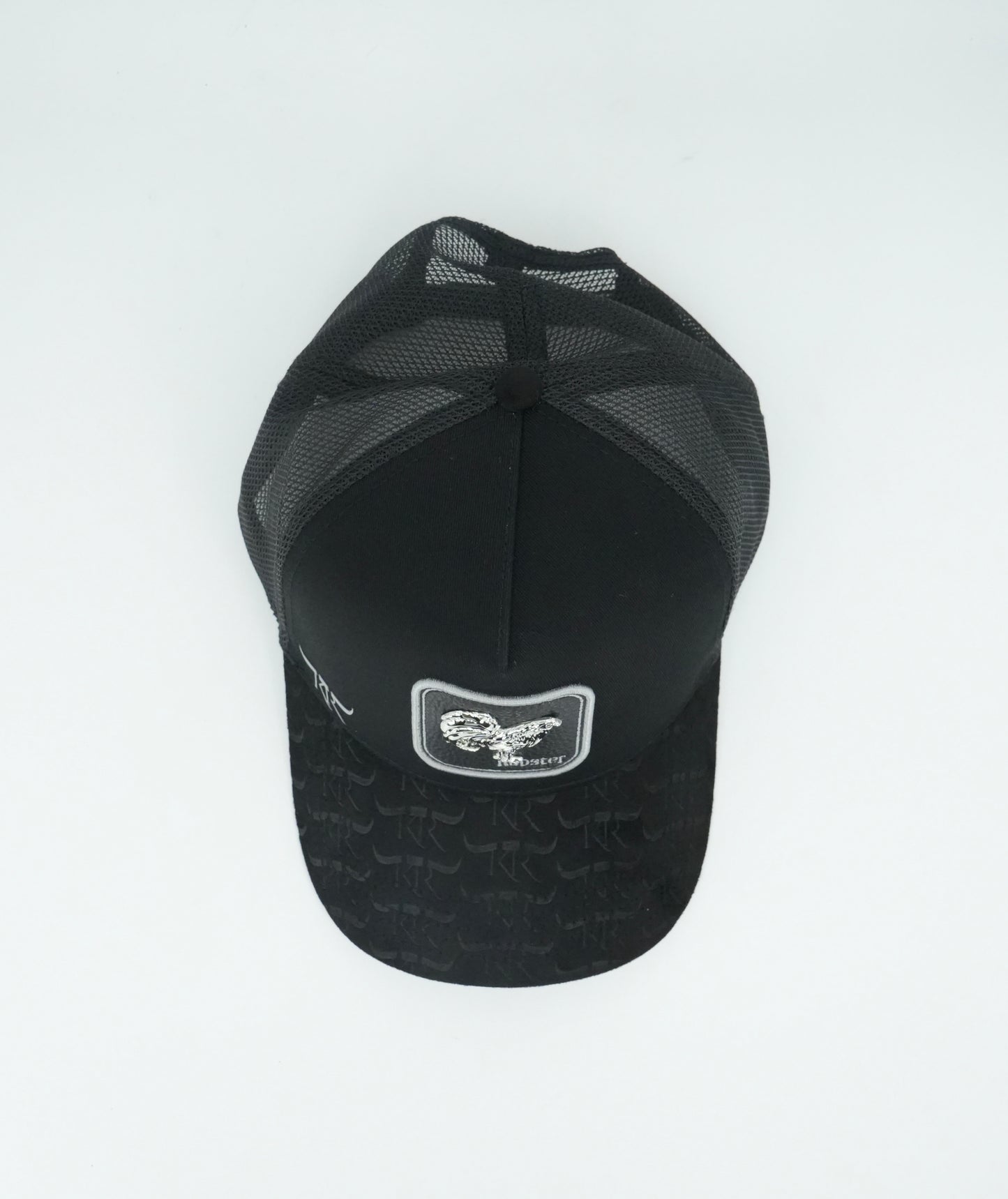 The King Ranch Rooster Patch Cap - Black