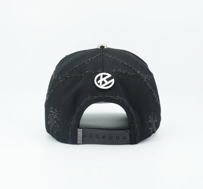 Kevin Hats Los Angeles Blinged Barb Wire Cap