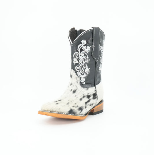 Chaparral Kid's Nathalia Cow Hair Boot Size 8 US *AS SEEN ON IMAGE*