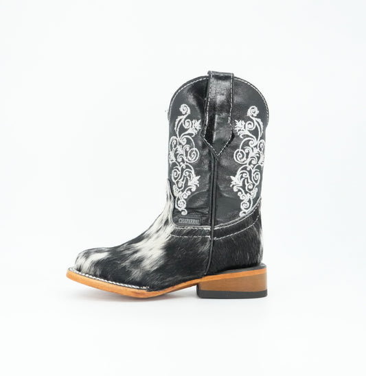 Chaparral Kid's Nathalia Cow Hair Boot Size 8 US *AS SEEN ON IMAGE*