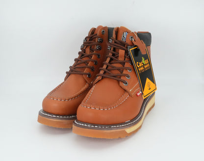 Cactus Men's Moc Toe Work Boot - Brown