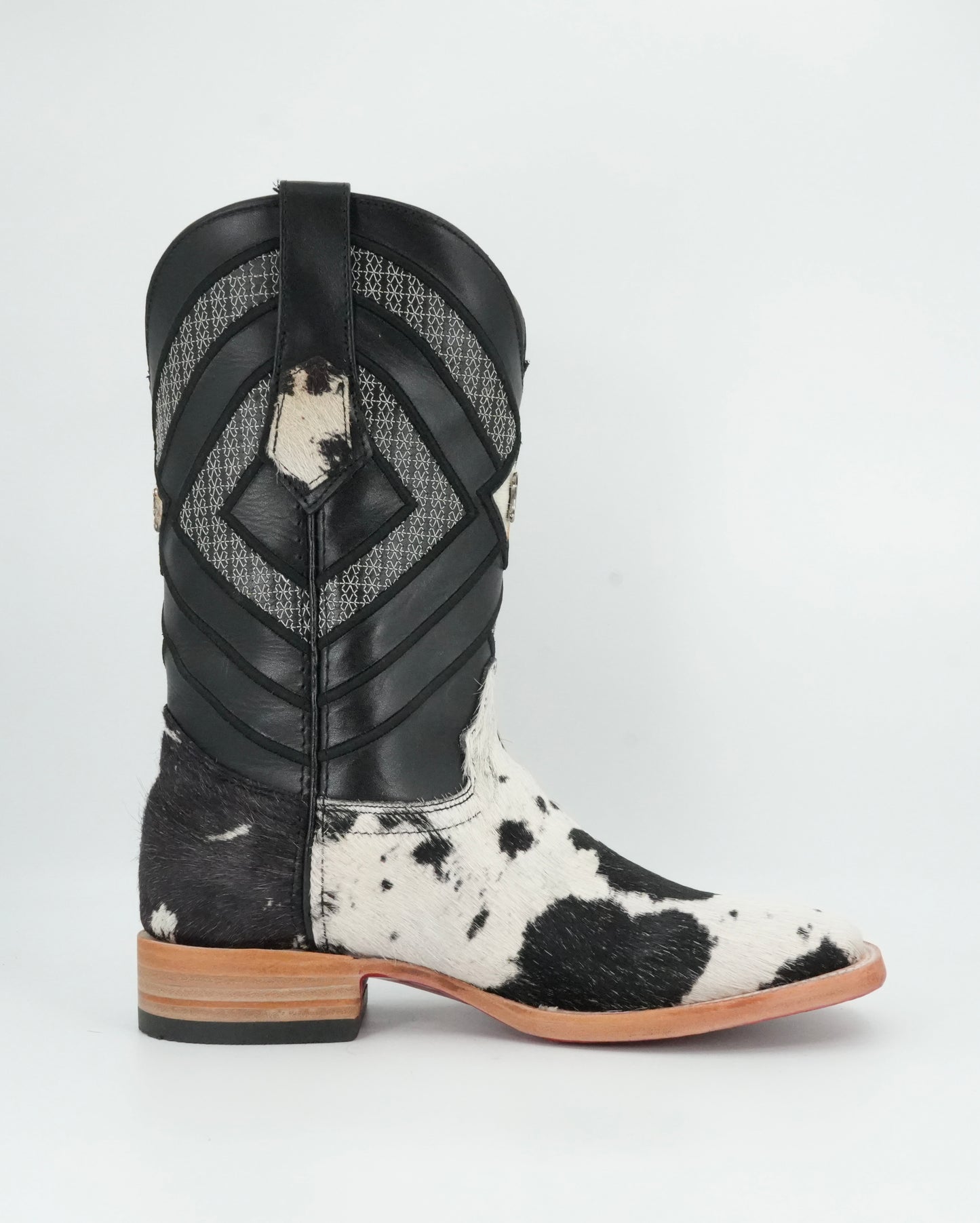 Rock'em Men's Cow Hair Red Bottom Boots Size 7 *AS SEEN ON IMAGE*