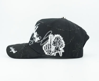 Kevin Hats Los Angeles Blinged Barb Wire Cap