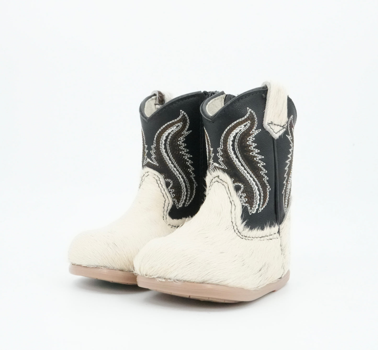 Padua Toddler Cow Hair White Boot Size: 3 *AS SEEN ON IMAGE*