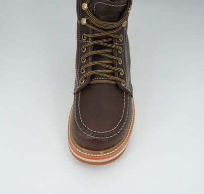 Original Michel Men's Grisly Moc Short Soft Toe Work Boot - Brown