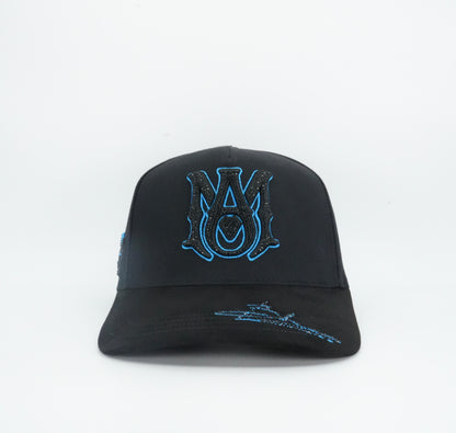 Bigg Boss Bling AM Black/Blue Cap
