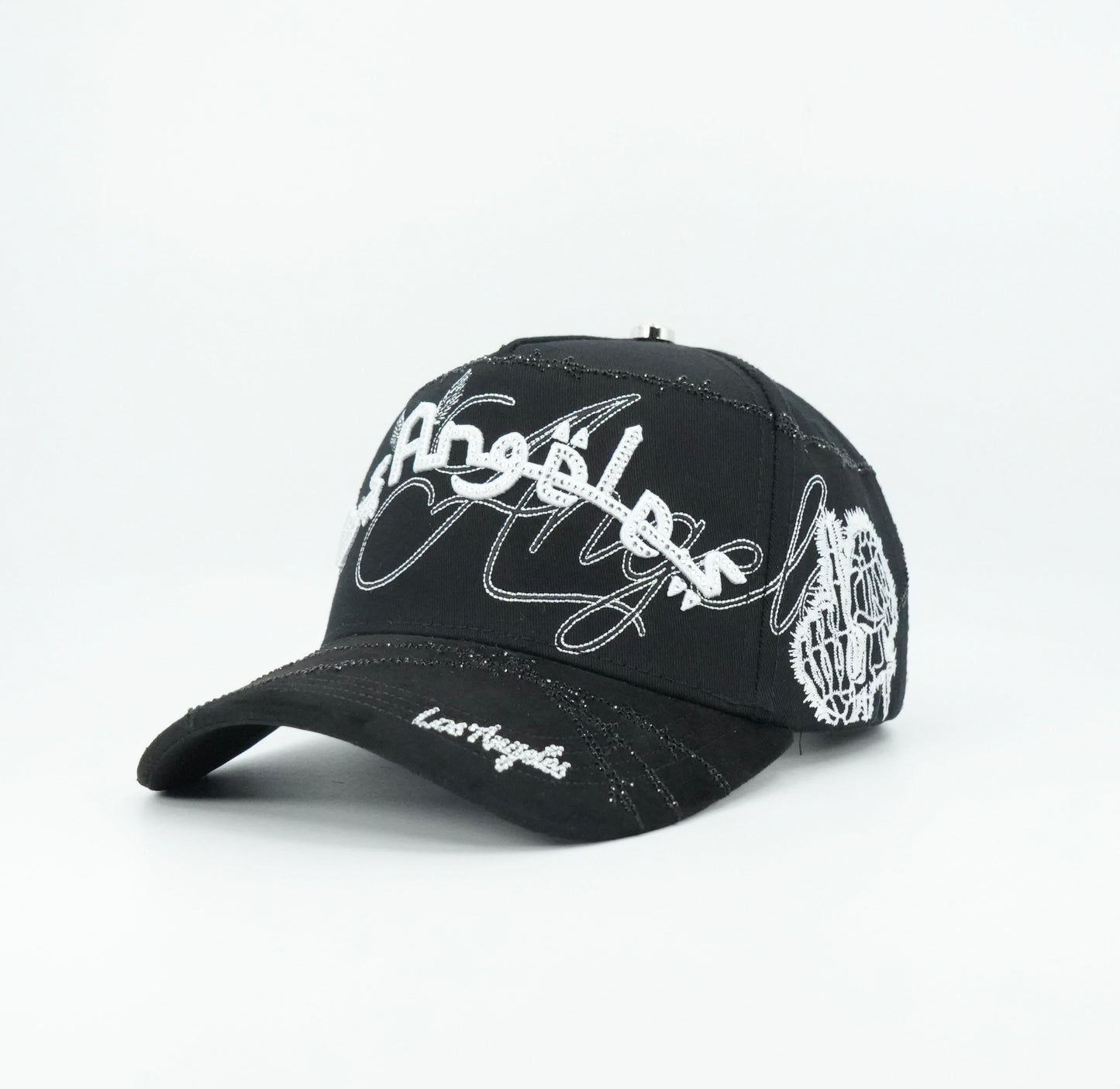 Kevin Hats Los Angeles Blinged Barb Wire Cap