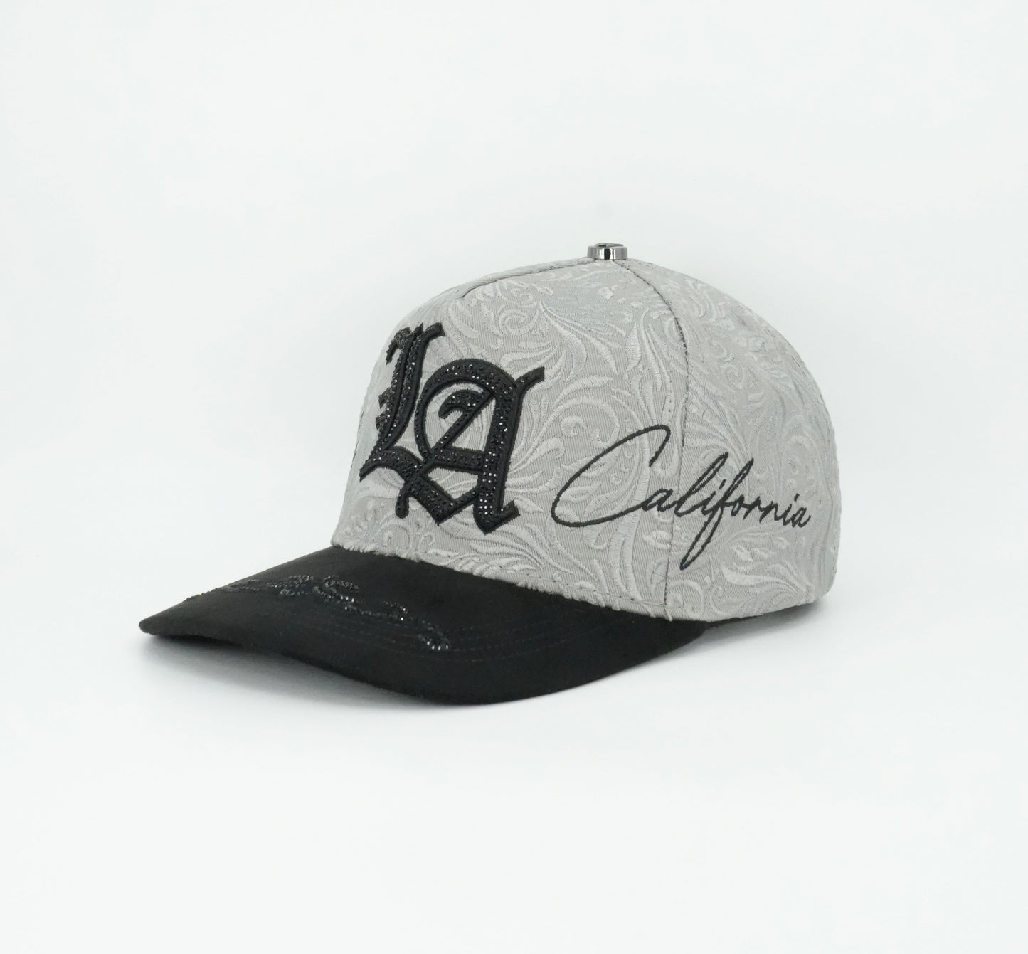 Bigg Boss LA Bling Floral Embossed Cap