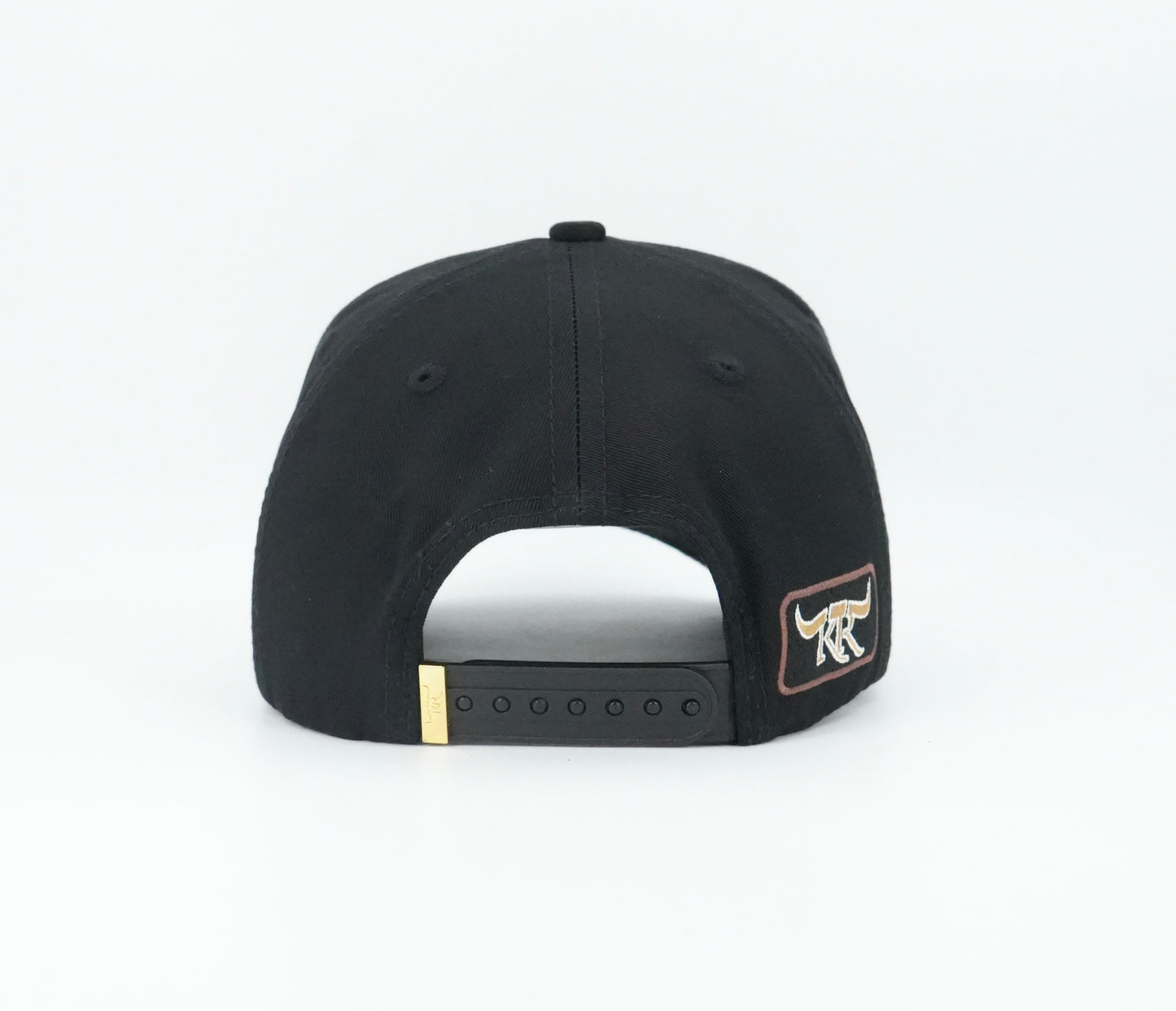 The King Ranch Rooster Patch Cap - Black