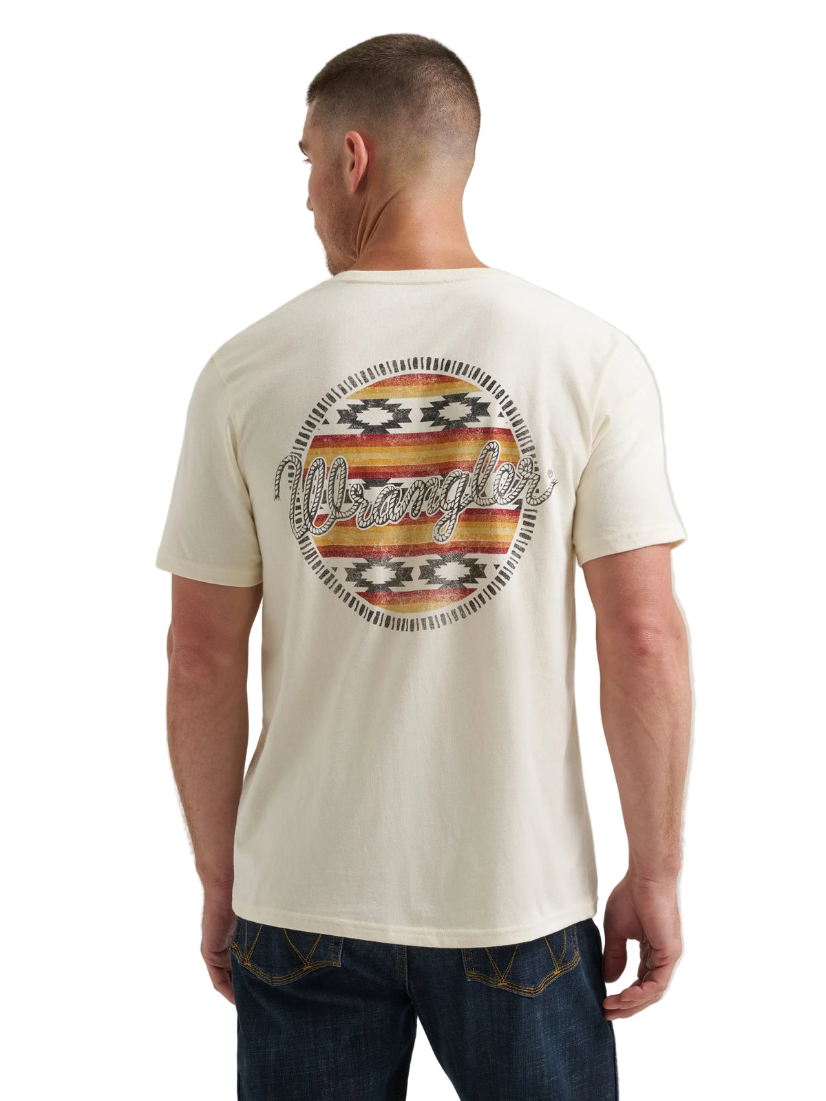 Wrangler Men's Southwestern Graphic T-Shirt - White