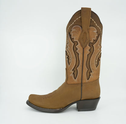 Bota Dubái Crazy Taupe para mujer de Wild West