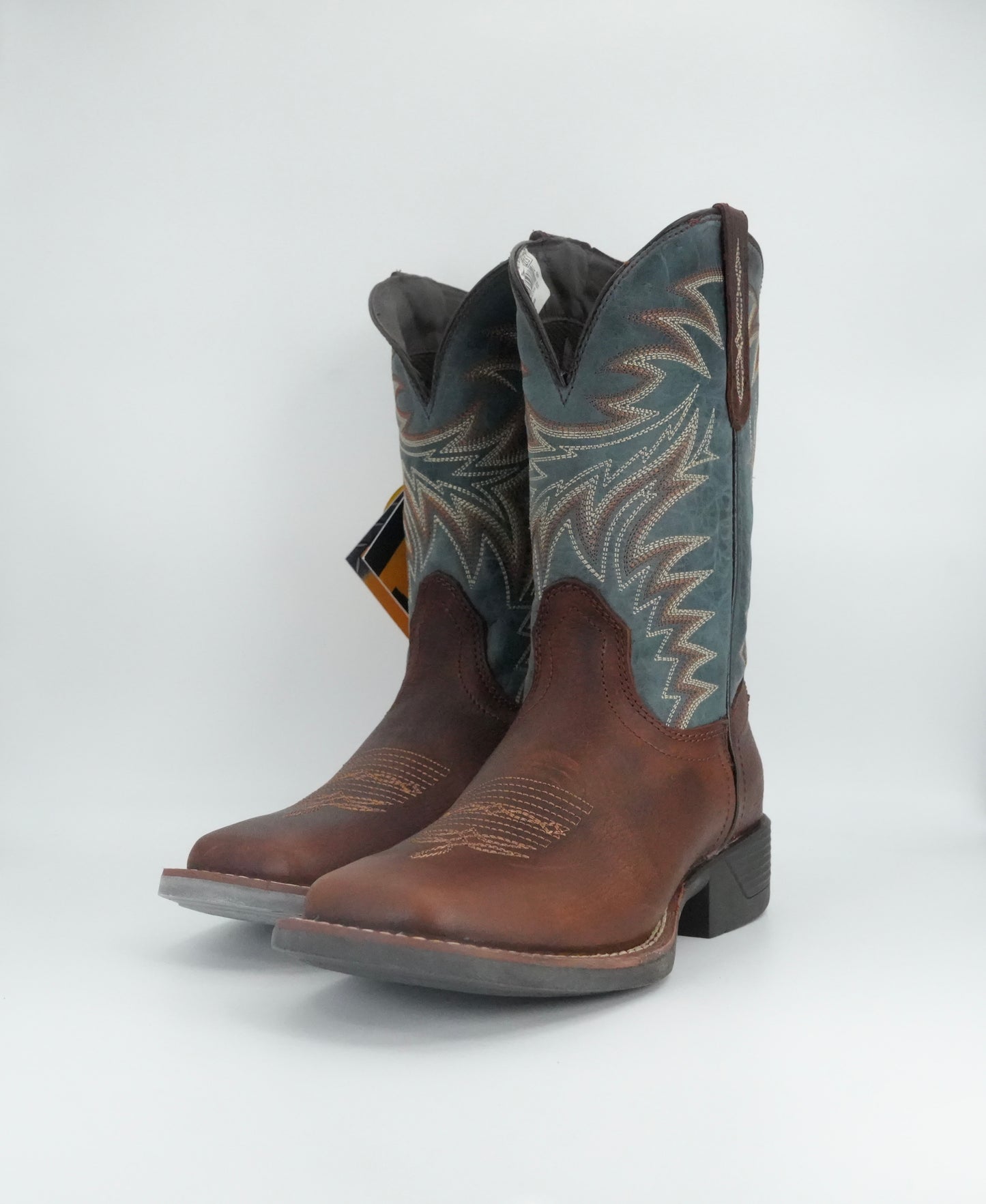 Cebu Men's Denali Square Toe Work Boot - Brown