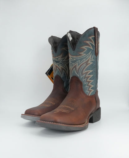 Cebu Men's Denali Square Toe Work Boot - Brown
