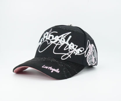 Kevin Hats Los Angeles Blinged Barb Wire Cap