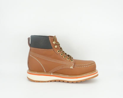 Original Michel Men's Moc Short Soft Toe Work Boot - Honey