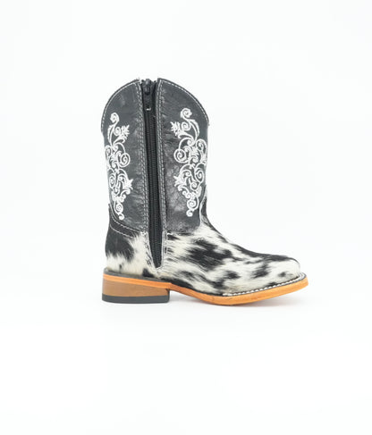 Chaparral Kid's Nathalia Cow Hair Boot Size 9 US *AS SEEN ON IMAGE*