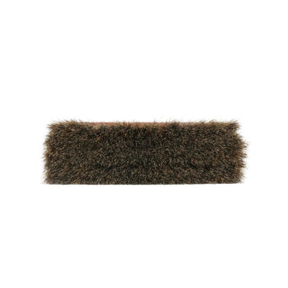 M&F Horse Hair Large Boot Brush - Dark Horsehair