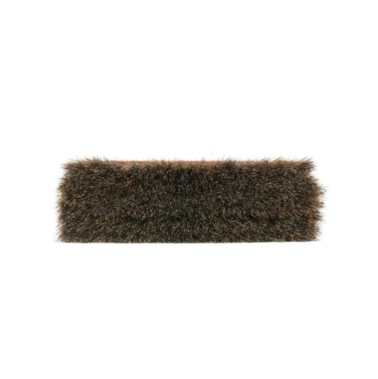 M&F Horse Hair Large Boot Brush - Dark Horsehair