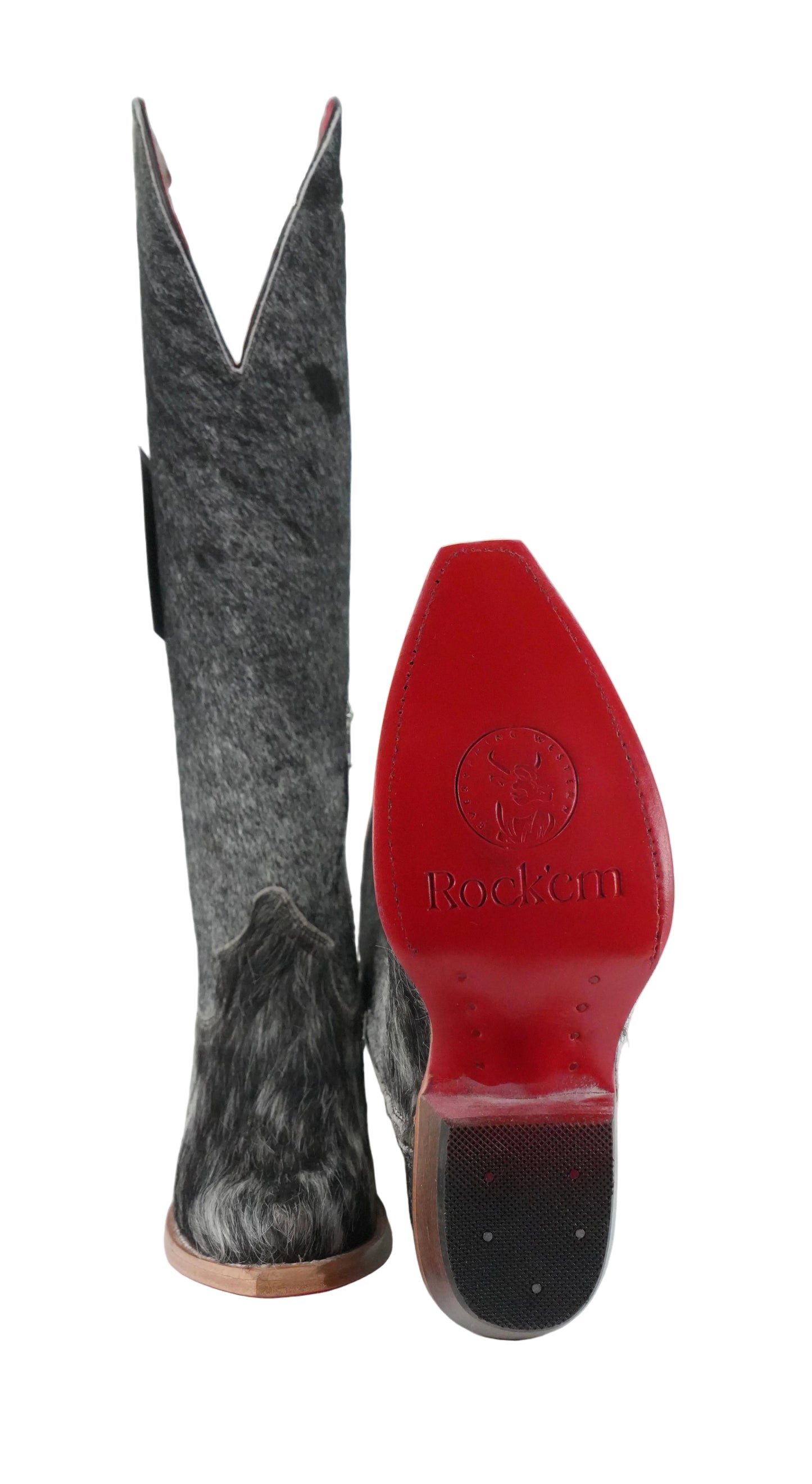 Rock'em Women's Tall Wide Calf Full Cow Hair Size 6.5 *AS SEEN ON IMAGE*