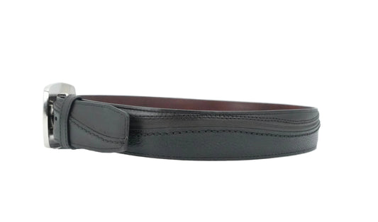 Cuadra Men's Oxford Western Bovine Leather Belt - Oxford Grey