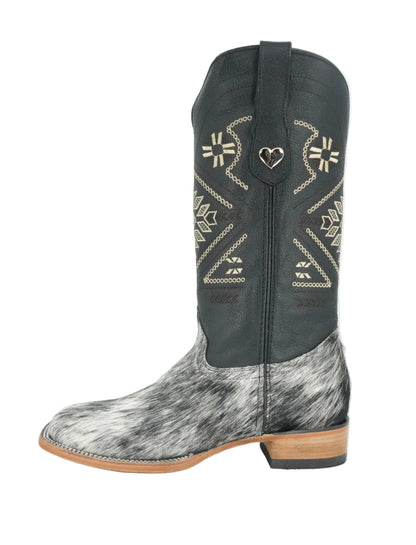 Rock'em Women's Cow Hair Boots Size: 10 *AS SEEN ON IMAGE*