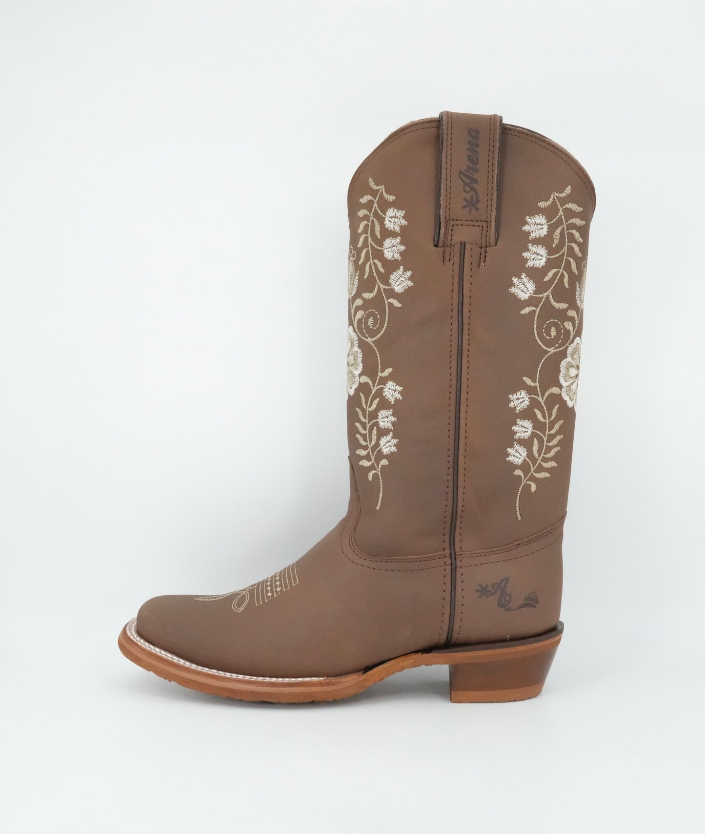 Tombstone Women's Crazy Tang Horseman Heel Square Toe Boot