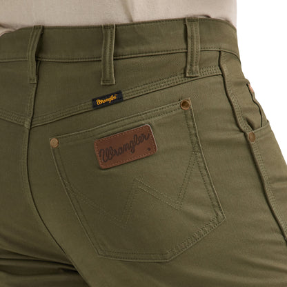 Vaqueros de corte slim con corte estilo vaquero y piedra áspera de Wrangler