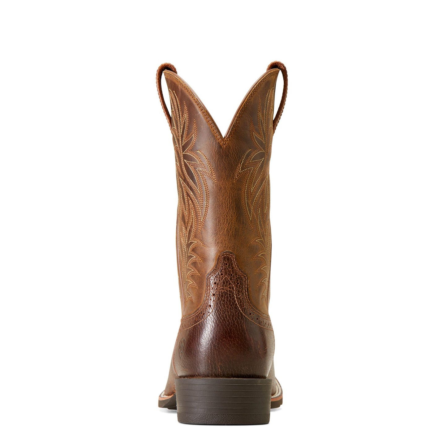 Ariat Men's Sport Wide Square Toe Western Boot - Fiddle Brown