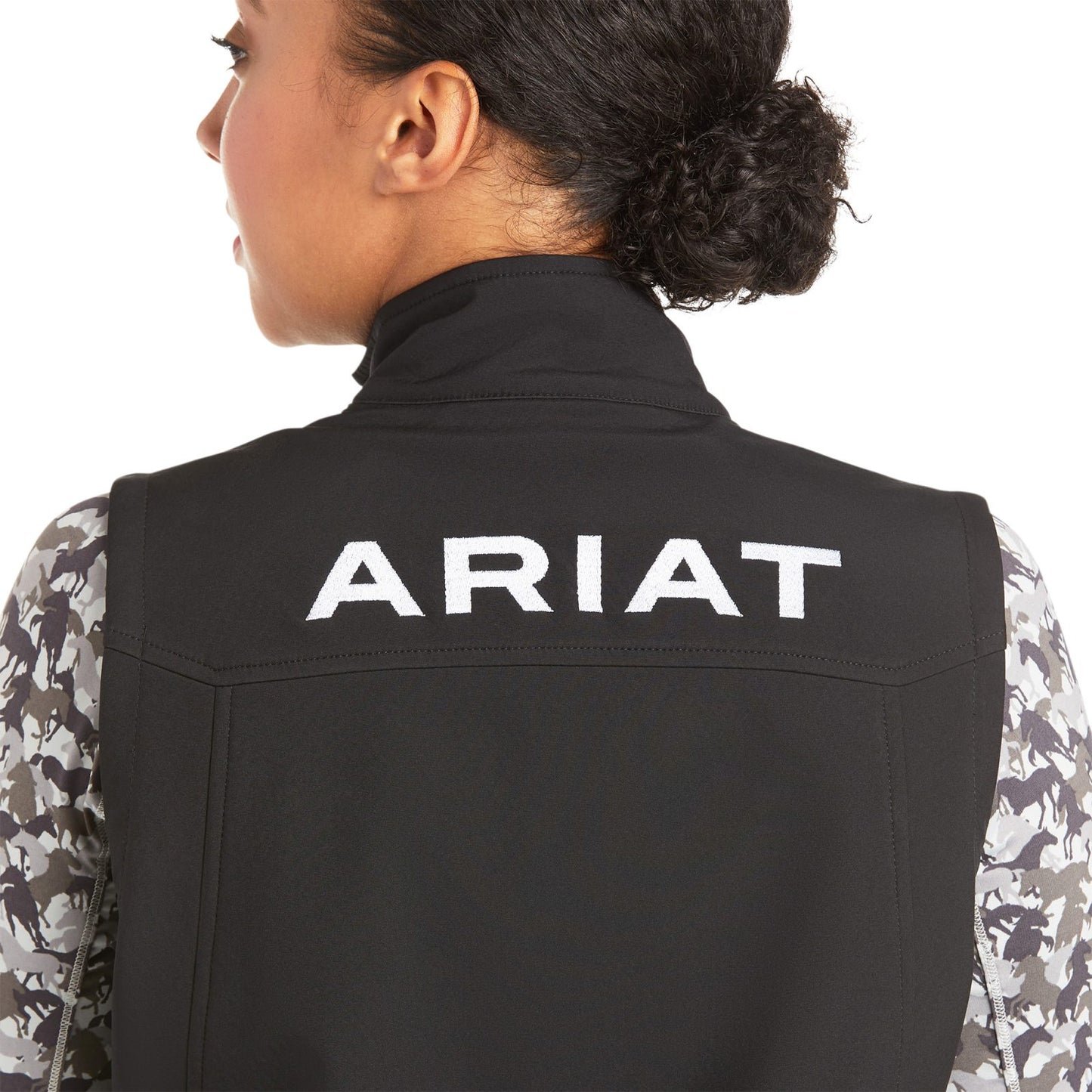 Ariat Team Black Softshell Vest