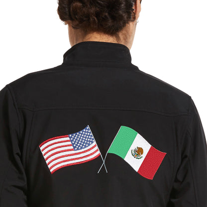 Ariat Classic Team USA/MEX Softshell Jacket - Black