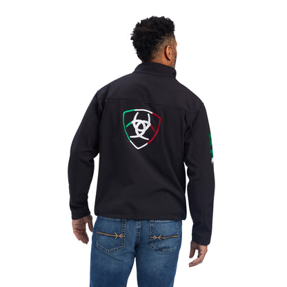 Ariat Mexico Team Softshell Brand Jacket - Black