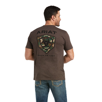 Ariat Brown Artillery SS T-Shirt