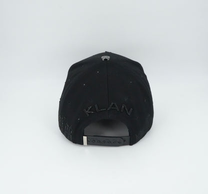 Klan Hats Los Angeles Distressed Flame Cap