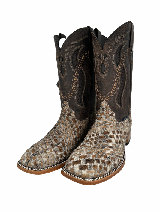 Rock'em Men's Petatillo Cow Hair Boots Size 10.5 *AS SEEN ON IMAGE*