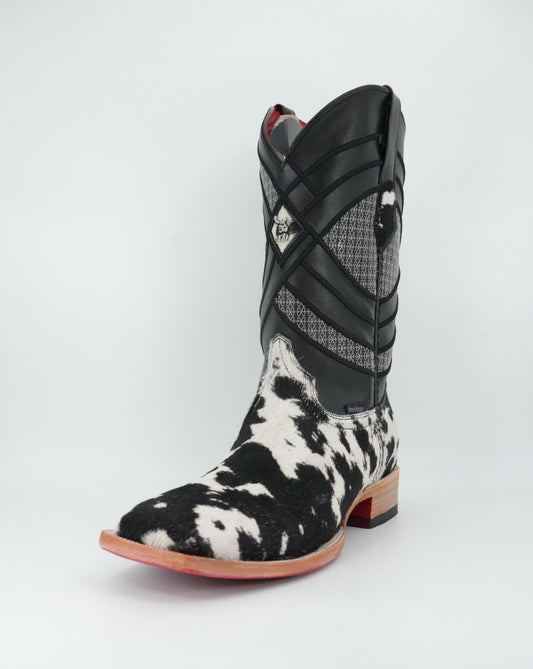 Rock'em Men's Cow Hair Red Bottom Boots Size 10 *AS SEEN ON IMAGE*