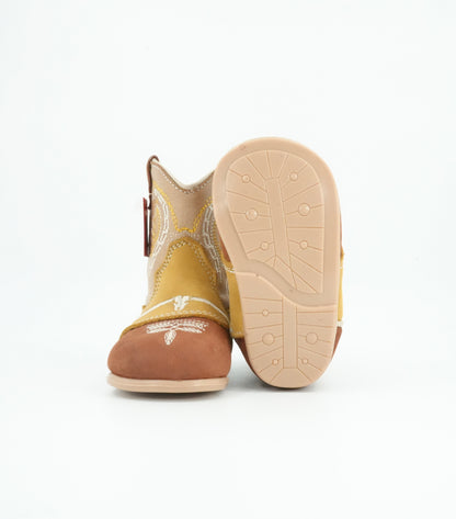 Quincy Toddler Crazy Tan/Honey Boot