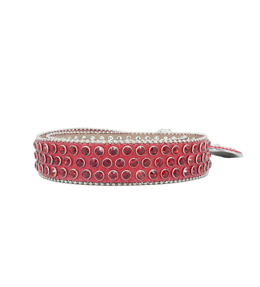 Nomad Red Beaded Belt
