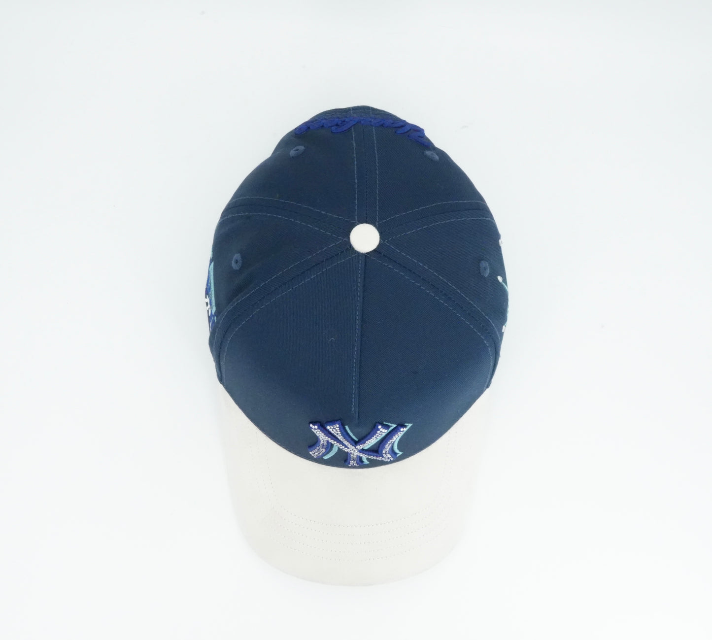 Kevin Hats NY Bling Dark Blue/Grey Cap
