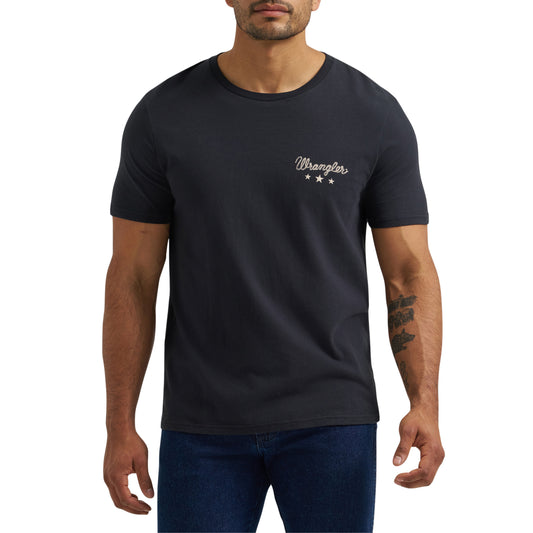 Wrangler Men's Vaquero Heritage Graphic T-Shirt - Black