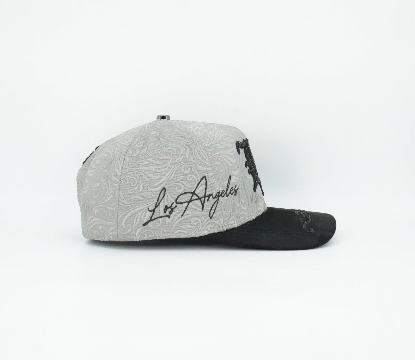 Bigg Boss LA Bling Floral Embossed Cap