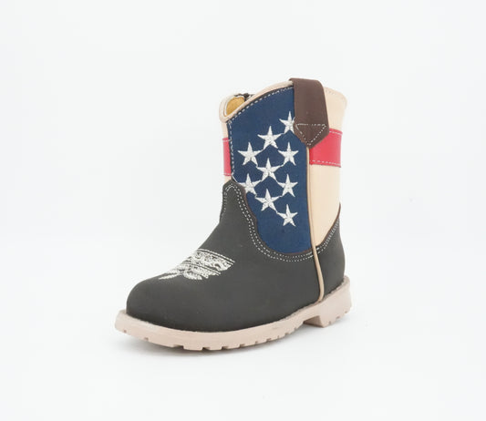 Quincy Infant/Toddler Crazy USA Brown Boot