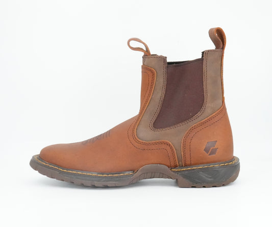 Cebu Men's BC Thunder Square Toe Short Work Boot - Tan