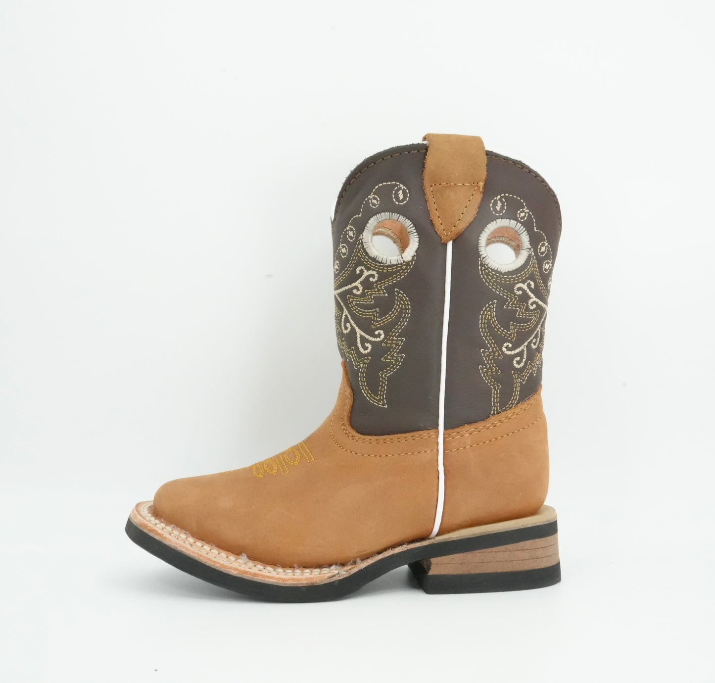 Black Stone Kid's Crazy Tang Square Toe Boot