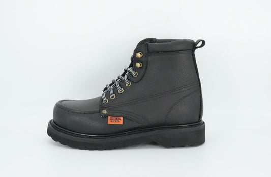 Original Michel Men's Moc Short Soft Toe Work Boot - Black